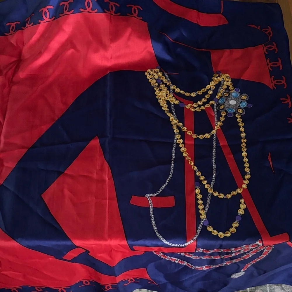 Chanel Silk Scarf